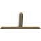Ekena Millwork Portland Rough Sawn Timber Gable Bracket, Douglas Fir, 72"W x 39"H x 2"D x 6"F, 13/12 Pitch GBW072X39X0206POR00RDF - alternate 2